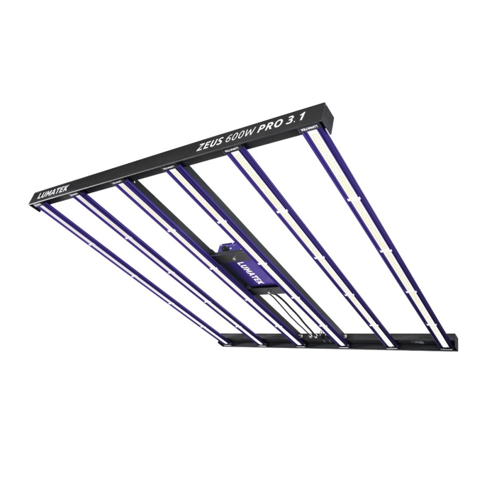 Panneau LED Horticole Lumatek Zeus 600W Pro 3.1 - Full Spectrum Samsung LM301H EVO & Osram pour Culture Indoor 150x150 cm
