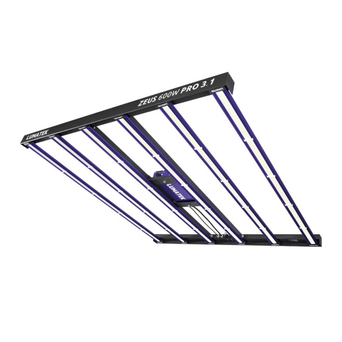Panneau LED Horticole Lumatek Zeus 600W Pro 3.1 - Full Spectrum Samsung LM301H EVO & Osram pour Culture Indoor 150x150 cm