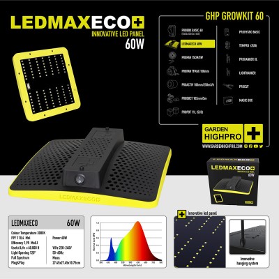 Kit Complet GHP '60x60x160cm & 60W'