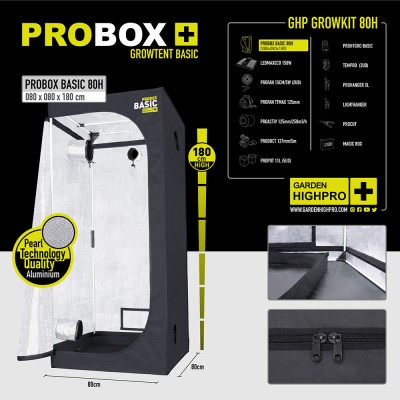 Kit Complet GHP '80x80x180cm & 150W'