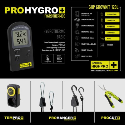 Kit Complet GHP '120x60x180cm & 150W (x2)'