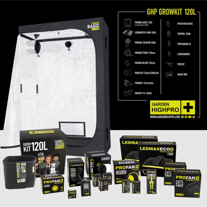 Kit Complet GHP '120x60x180cm & 150W (x2)'