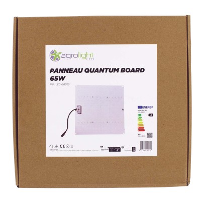 Panneau LED Quantum Board 65W Agrolight - Full Spectrum pour Culture Indoor Espaces Restreints